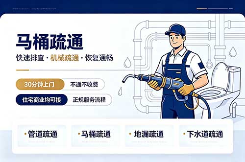 福州马桶疏通